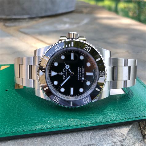 replica rolex submariner 114060|Rolex Submariner 114060 no date.